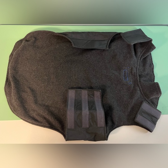 RC Dog Cobalt Blue & Black Jacket, Size 22, Dog Coats - Picture 4 of 7